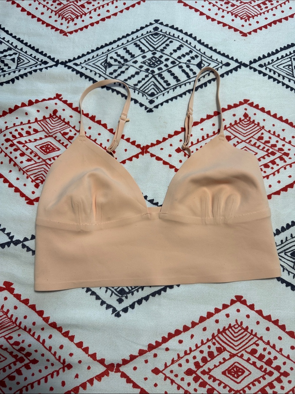 Free people Seamless Peach Bralette - Comfortable Stretch Support